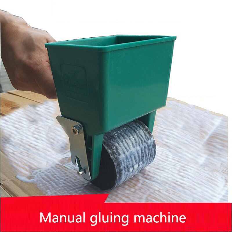 Manual Gluing Machine Roller Gluing Machine Woodworking Brushing Machine Portable Carton Wallpaper Gluing Machine YZ