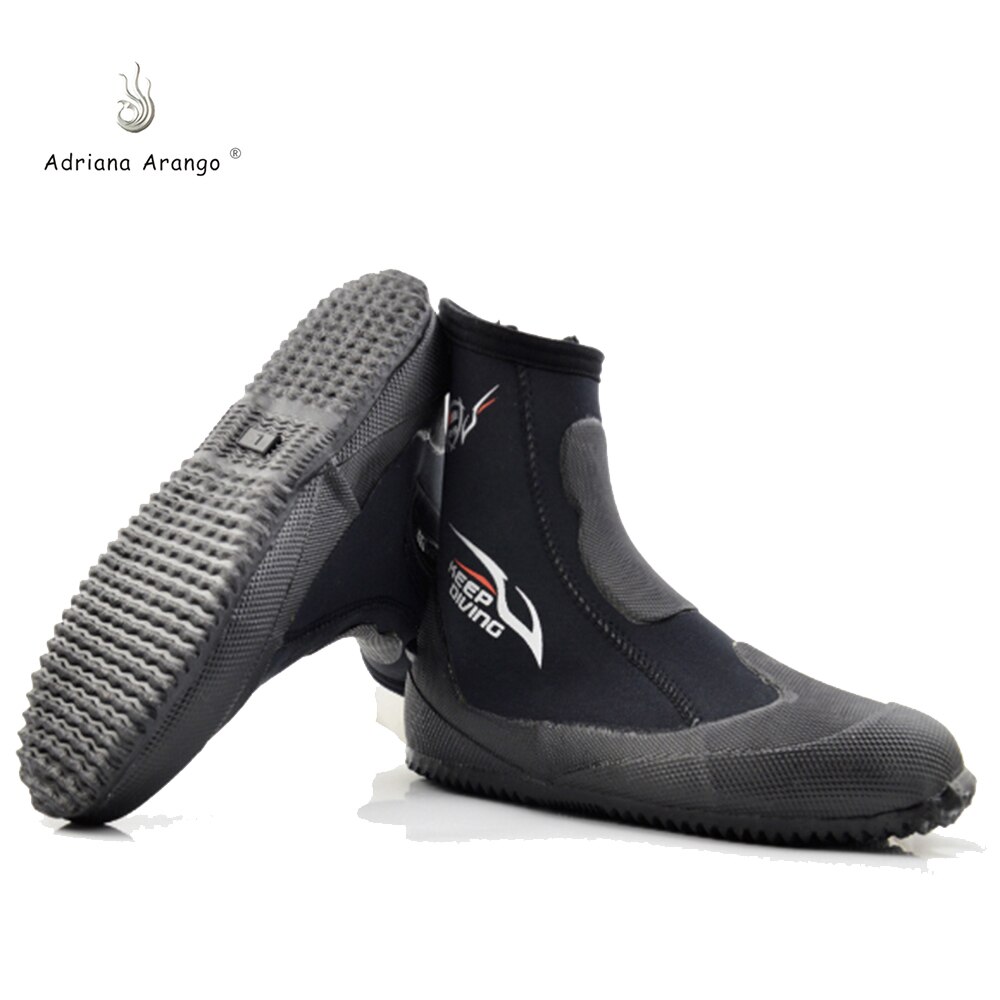 Adriana-zapatos de buceo vulcanizados Unisex, antideslizantes, con grosor de 5MM