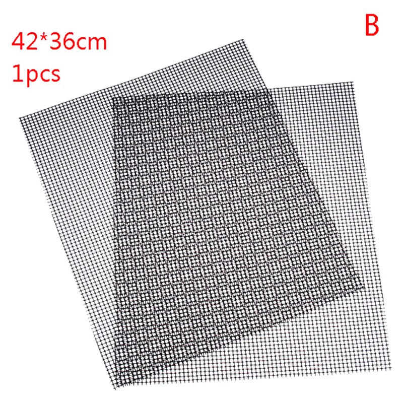 Bbq Grill Cover Mat Pad Herbruikbare Grillen Mesh Voor Indoor Outdoor Bbq Gebruik Accessoires: B