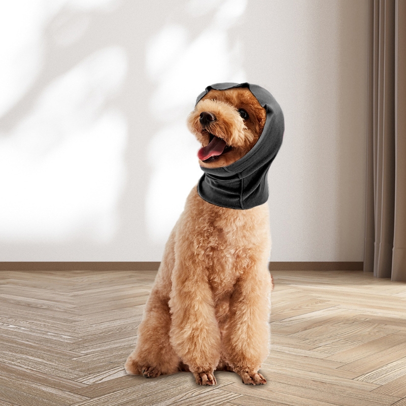Protège-oreilles Apaisant Pour Chien PAWIVID - Anti-bruit Et Réduction D'anxiété - Pour Bain, Séchage, Soins