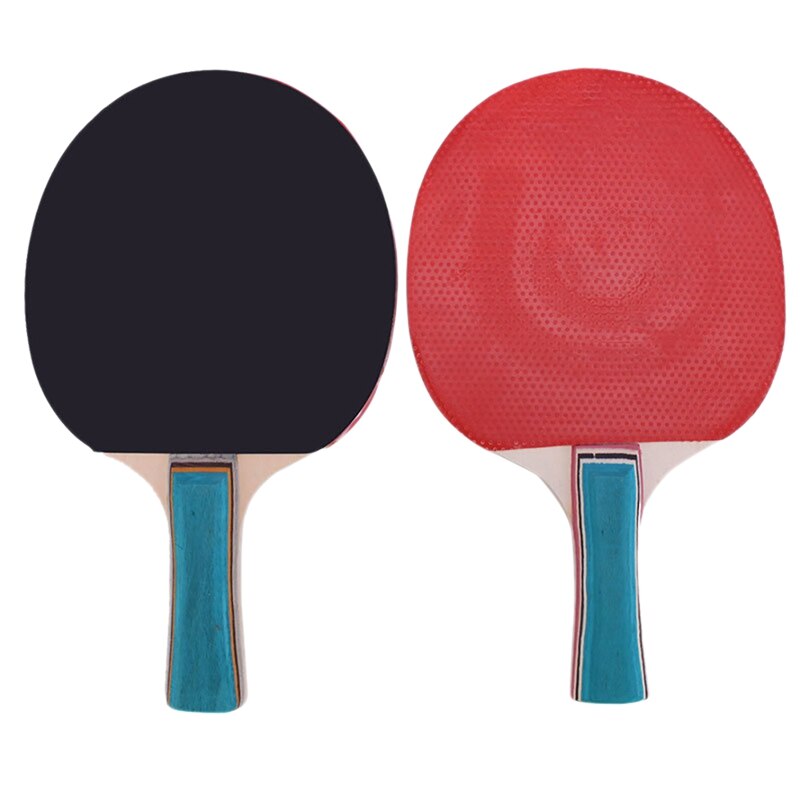 Ping Pong Paddles Wood Rubber Table Tennis Racket Enhance Your Game Pingpong Paddles Game Accessories