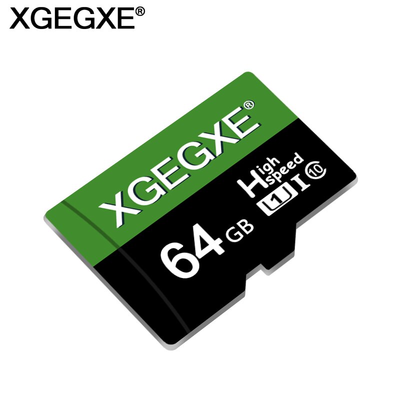 Xgegxe Geheugenkaart 64Gb 32Gb Klasse 10 U1 Tf Flash Card 16Gb UHS-I Voor Smartphone