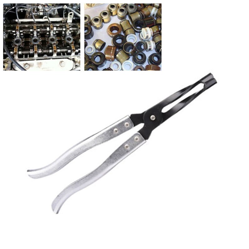 Car Cylinder Head Valve Spring Compressor Kit Automobiles Stem Seal Installer Remover Plier Repair Tool Garage Kit
