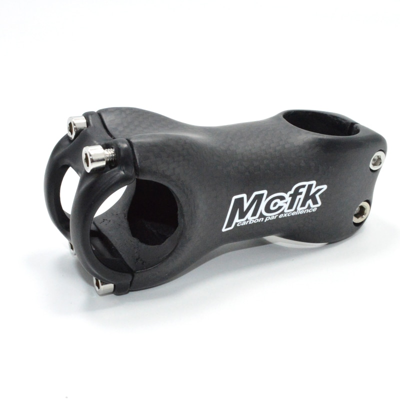 MCFK 3K carbon stem road bicycle mountain bike stems 31.8 70 80 90 100 110 130mm angle 6 degree 28.60mm glossy
