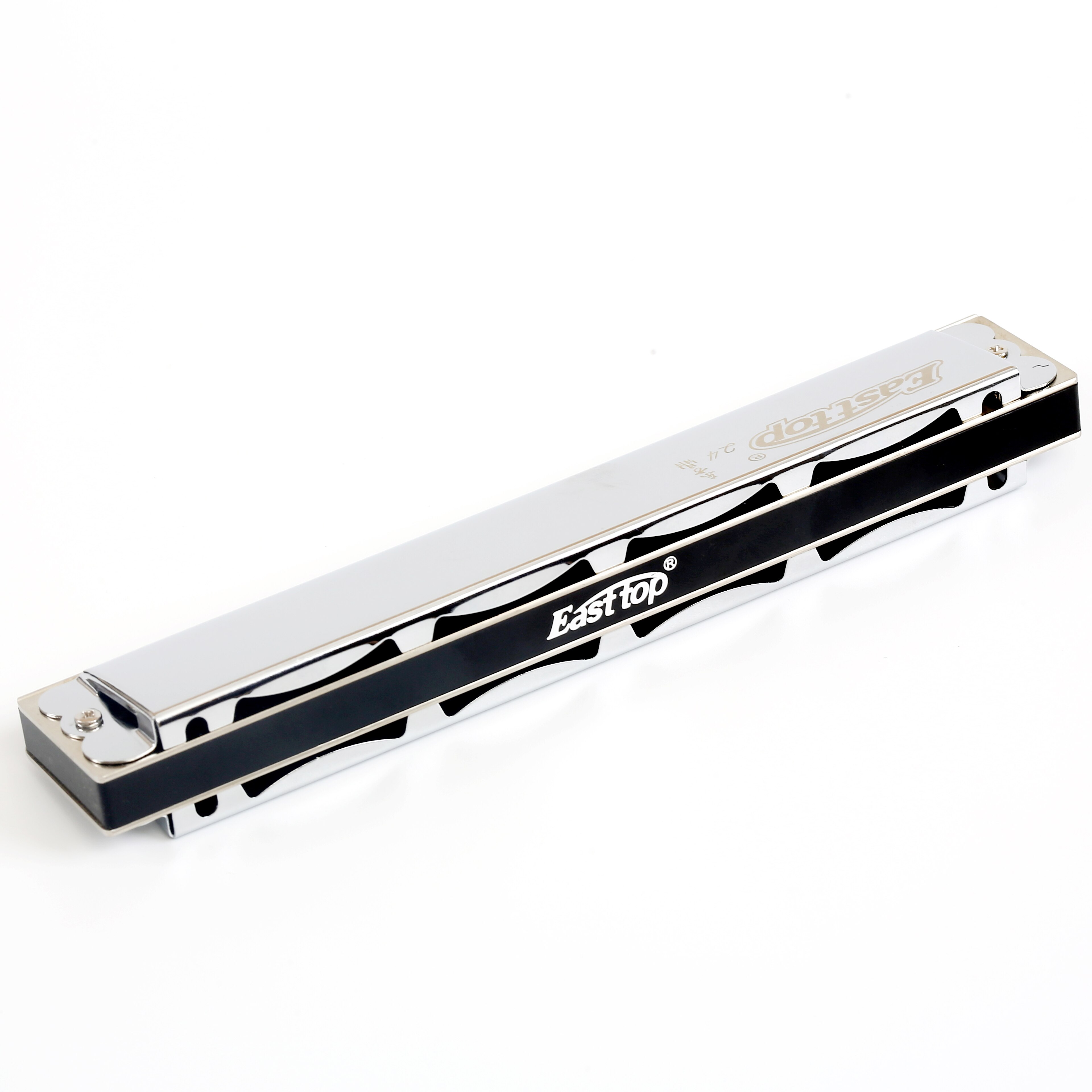Harmonica Professionnel Polyphonique En Do 24 Trous Pour Performance