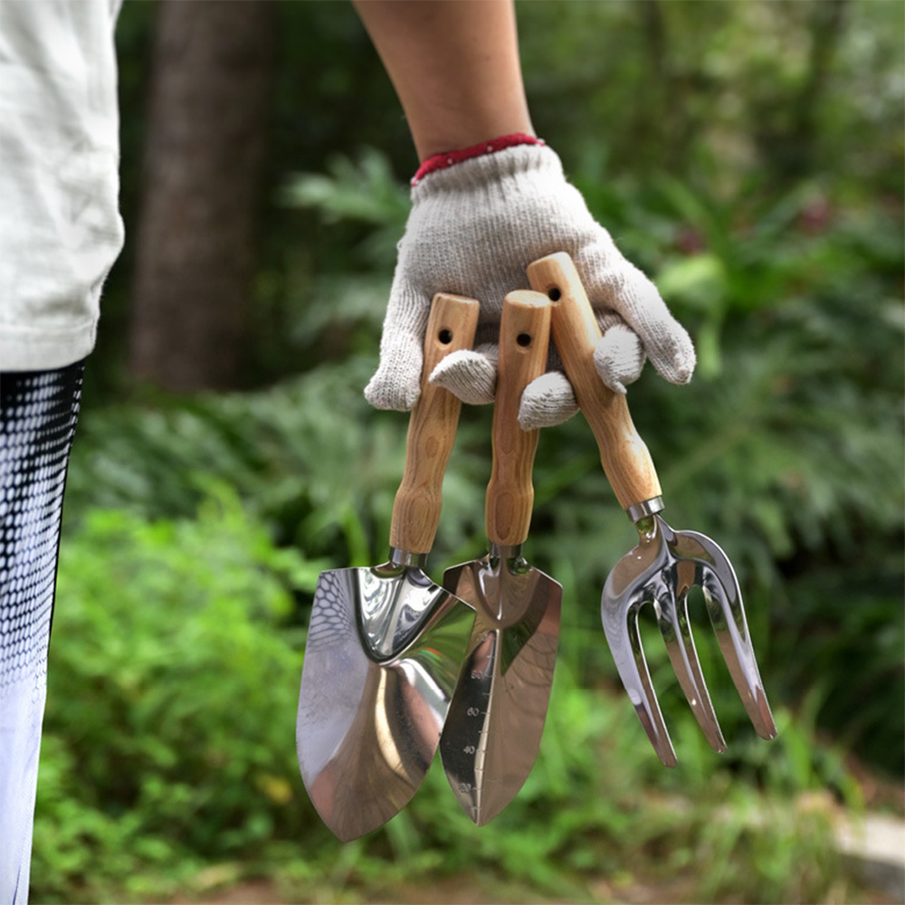 Garden Tool Soft Grip Hand Trowel Bonsai Shovel Rake,Cultivator,Weeder Tools Ergonomic Handle,Garden Lawn Farmland Transplant