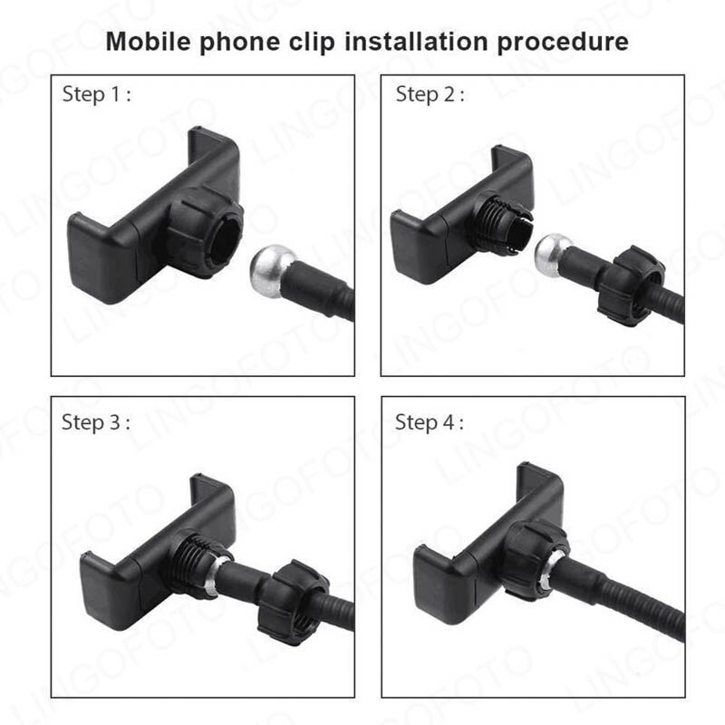 Universal- flexibel Lange Arm Schlauch Telefon Halfter Hand Halten Stand UC9969
