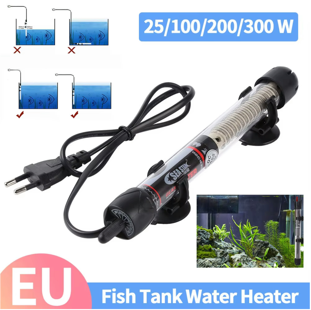 NEUE 25W-300W Aquarium Heizung Aquarium Heizstab Tauch Thermostat Externe Automatische Temperatur Controller Automatische Gerät