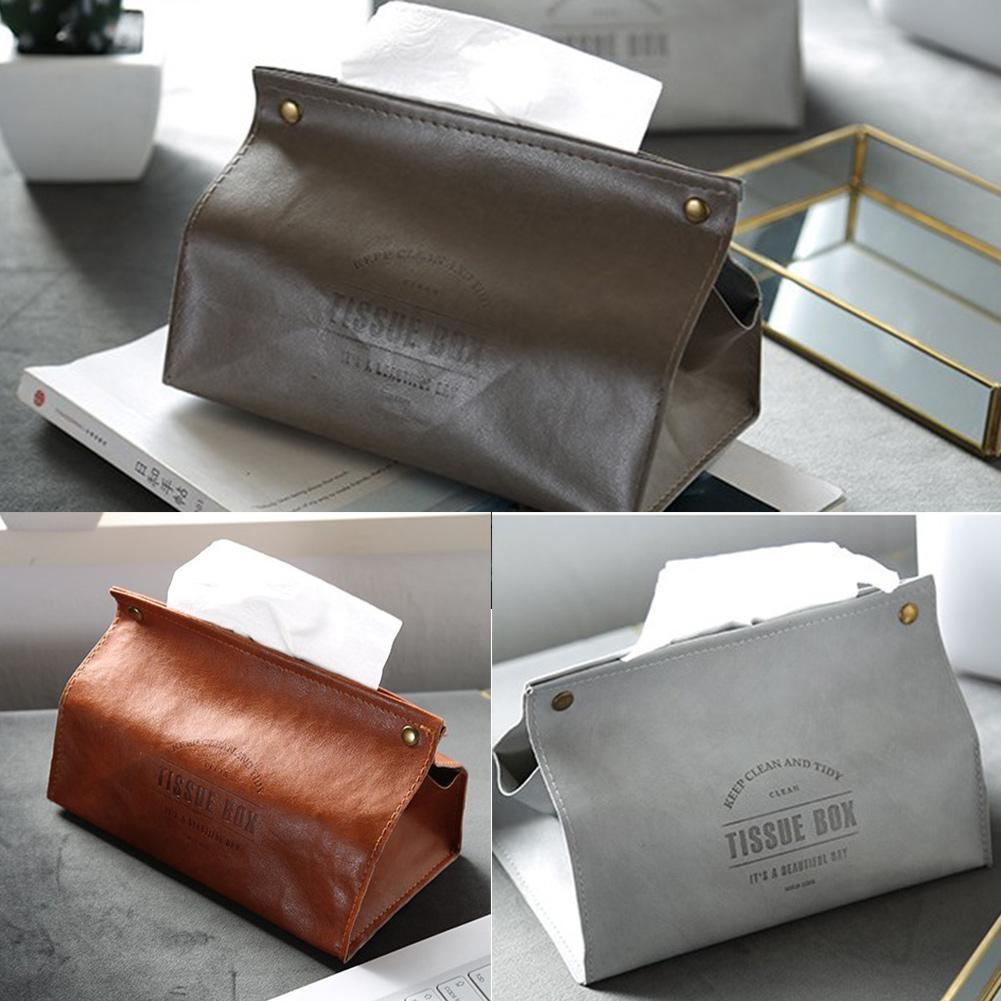 Tissue Box Cover PU Lederen Vierkante Tissue Box Teckel Boek Tissue Tissue Box Cover PU Lederen Vierkante Tissue Box Teckel Boek Tissue