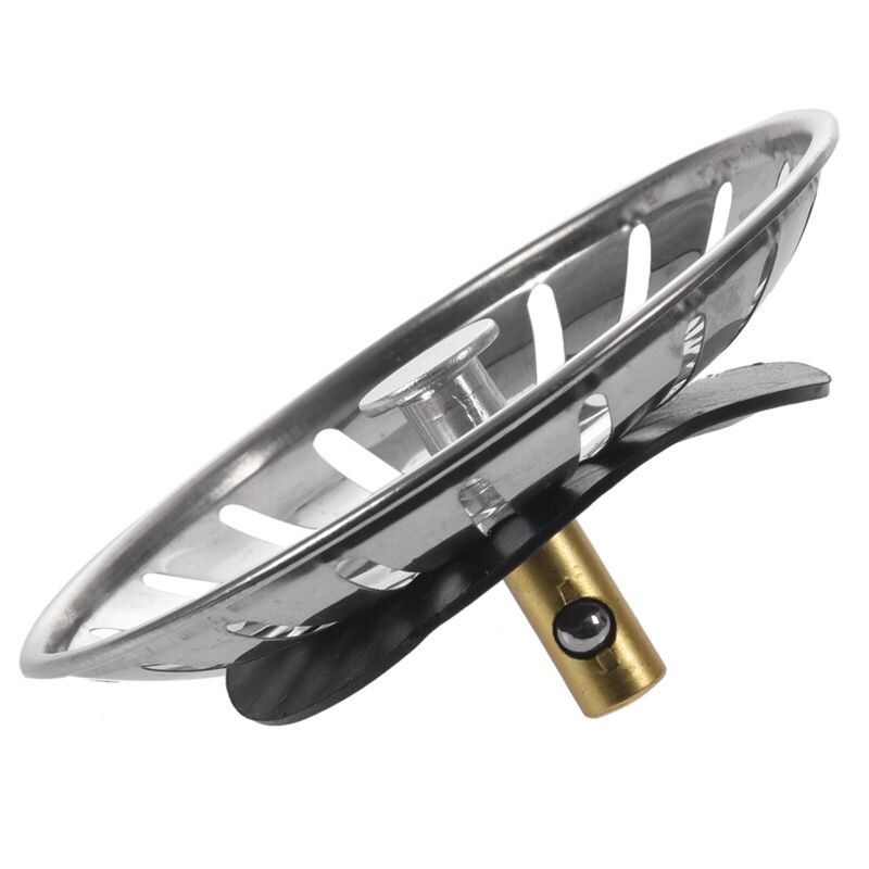 Gootsteen Zeef Afdruiprek Aftappen Afval Plug