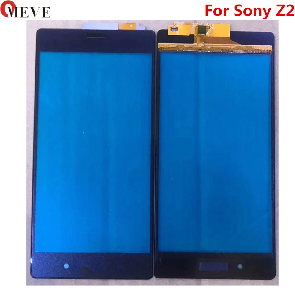 Pantalla táctil LCD de 5,2 pulgadas para Sony Xperia Z2 L50W D6503, Sensor de pantalla táctil Z 2, cubierta frontal de vidrio, piezas de teléfono