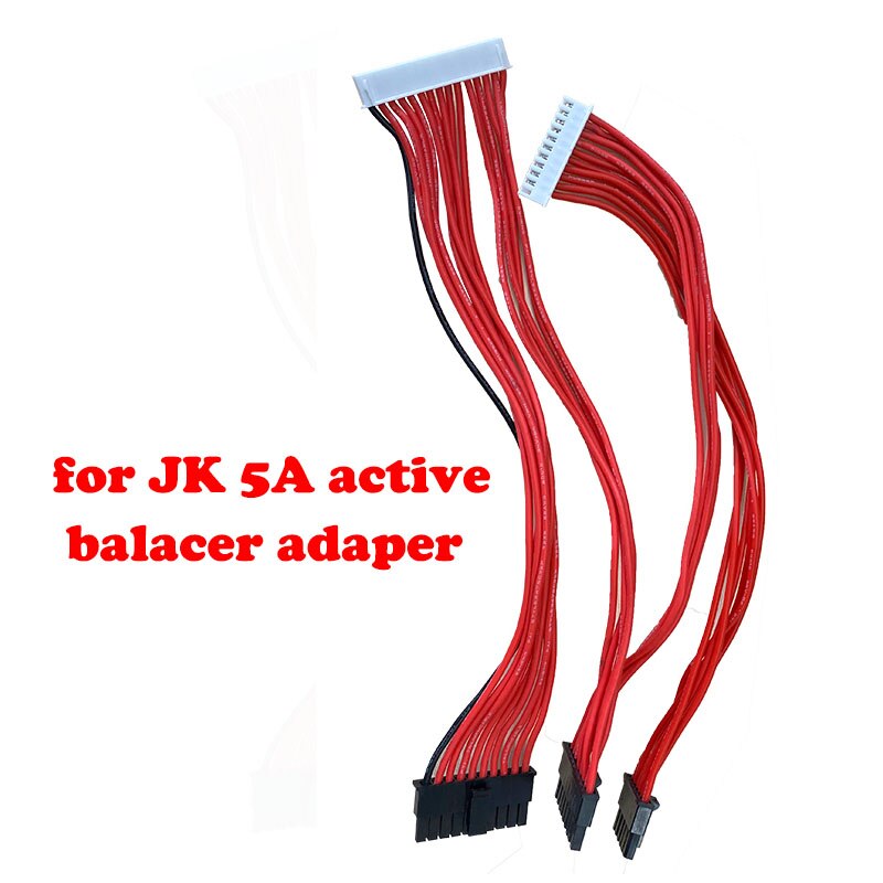 Accessories for JK Jikong Active Balancer BMS Battery Cable Wire XH2.54 Connector Adapter GPS RS485 Module LCD Display Bluetooth: wires for 5A adaper