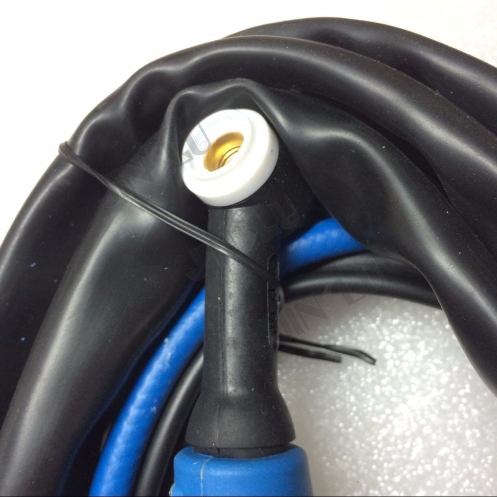 WP-9 Tig Lastoorts Compleet Pakket Dinse 10-25 2 Pins 4 Meter 12 Voeten Luchtgekoelde