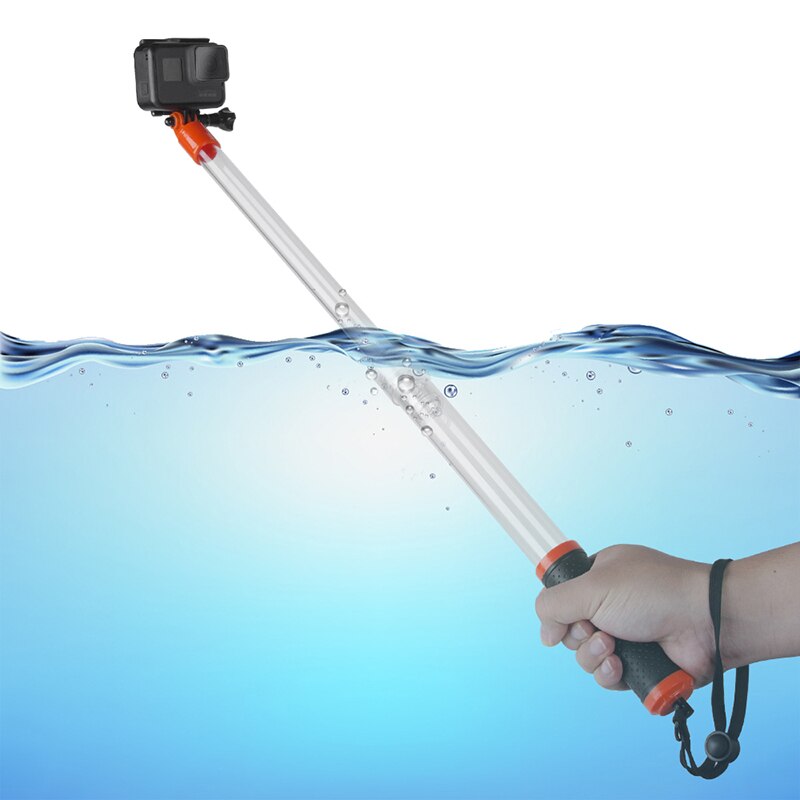 Monopod Selfie Stick Voor Gopro Stok Uitschuifbare Baton Selfie Waterdichte Drijvende Handheld Sticks Voor Gopro Hero 3 Xiaoyi