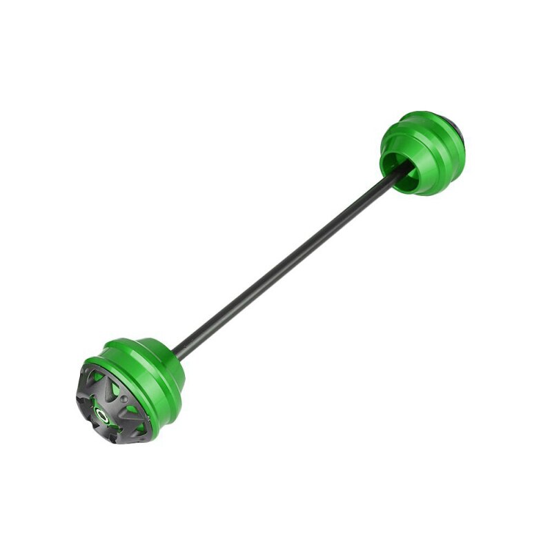 Mtkracing Vooras Sliders Vork Wiel Bescherming Crash Pad Kit Voor Suzuki DRZ400SM Drz 400SM DR-Z400 Sm 2005 16 17 18 19: Front wheel green