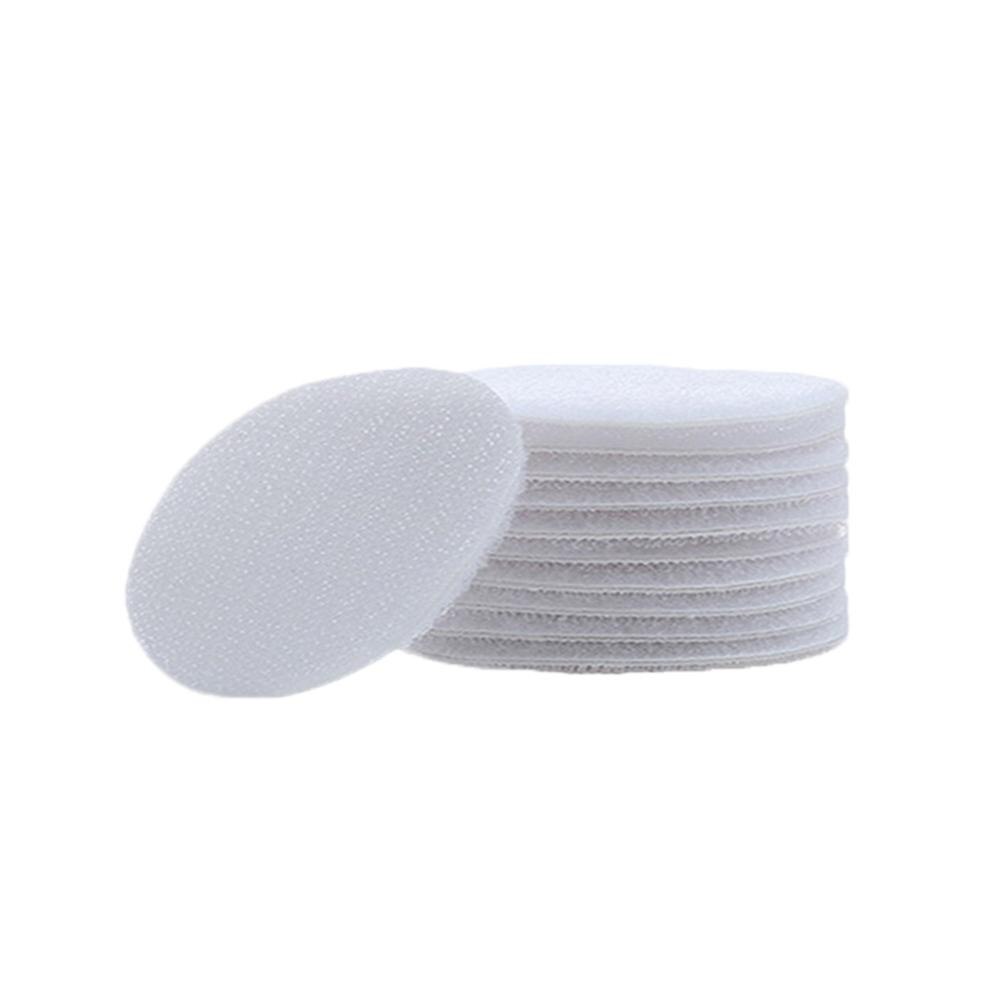 5 Pcs Dubbelzijdig Vaste Magic Sticky Ronde Zelfklevende Haak Lus Pads Non-Slip Houder Voor Sofa laken Tapijt Tafelkleed: White