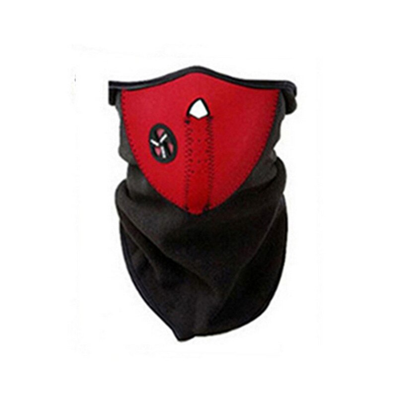 Coprispalle per motociclismo Snowboard sci bici ciclismo coprispalle per scaldacollo: Rosso