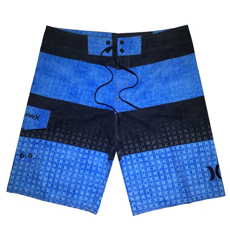 water sports pants beach pants men's speed dry surf pants casual travel shorts outdoor sports pants running five-point short: Blue / 38