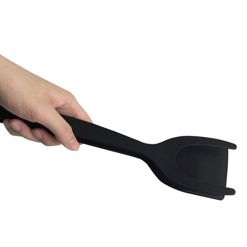 Multifunctionele 2 In 1 Non-stick Brood Ei Draaiers Koken Tang Gadgets Voor Keukengerei Siliconen Spatel Koken Tool