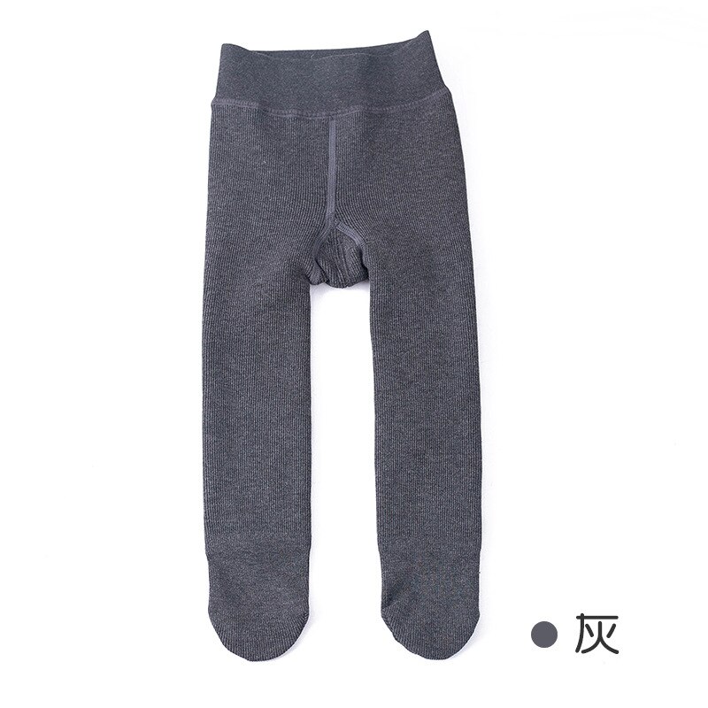 Nuovi collant per ragazze addensati per l'inverno autunno 1 pz abbigliamento per neonate calde calze per bambini 0-6 anni collant per bambini solidi: B / S(0-2 years old)