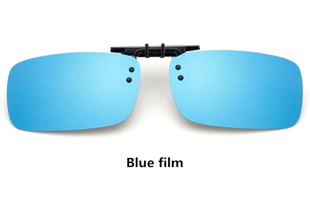 UV400 Lens Clips On Sun Glasses Driving Night Vision Lens Sun Glasses Cool Polarized Mirrored Male Anti-UVA For Men Women Descr: 05