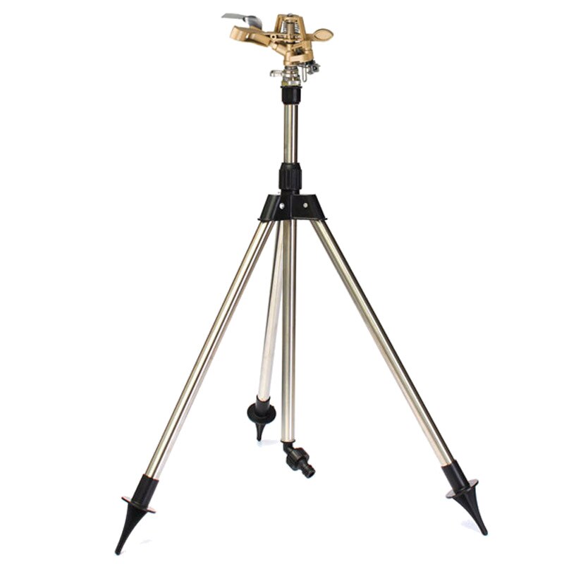 Garden Irrigation Sprinkler Tripod Liftable Garden Sprinkler Tripod: Tripod zinc alloy