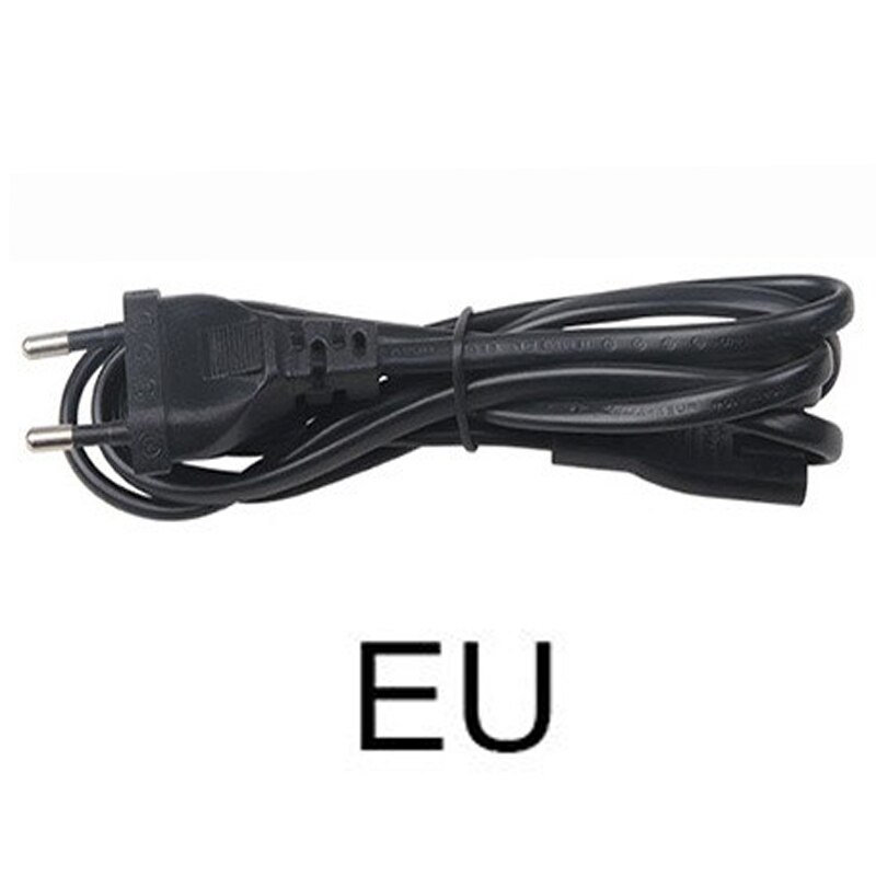 EU/Europe 2 Prong Laptop AC Adapter Charger Lead 2Pin cable 2Pin AC Power Cord Cable