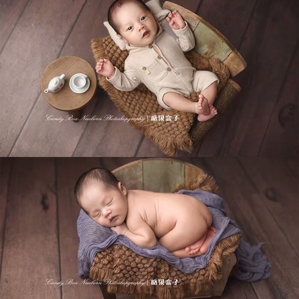 Ananas tæppe til nyfødte fotografering rekvisitter baby foto shoot tilbehør flokati fotografia studio photoshoot tilbehør