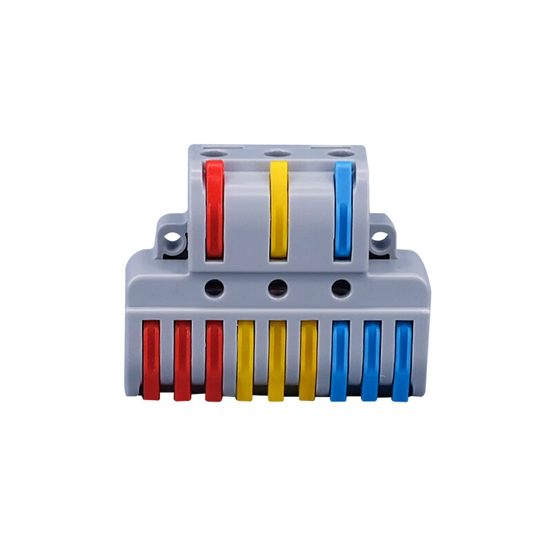10Pcs Quick Wire Connector Lt Spl Universal Bedrading Kabel Connectors Push-In Dirigent Terminal Block Elektrische Splitter: LT-933