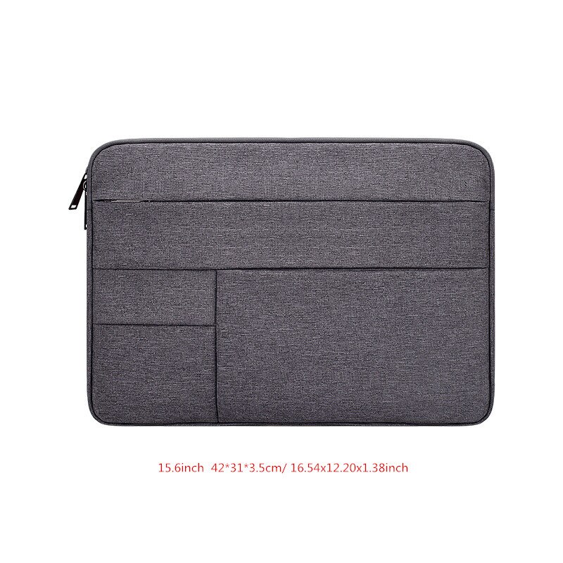 Teczka biurowa torby na laptopa torba podróżna Business Tote odporna na wstrząsy wodoodporna męska damska torba na telefon komórkowy pokrowiec: Dark gray XL