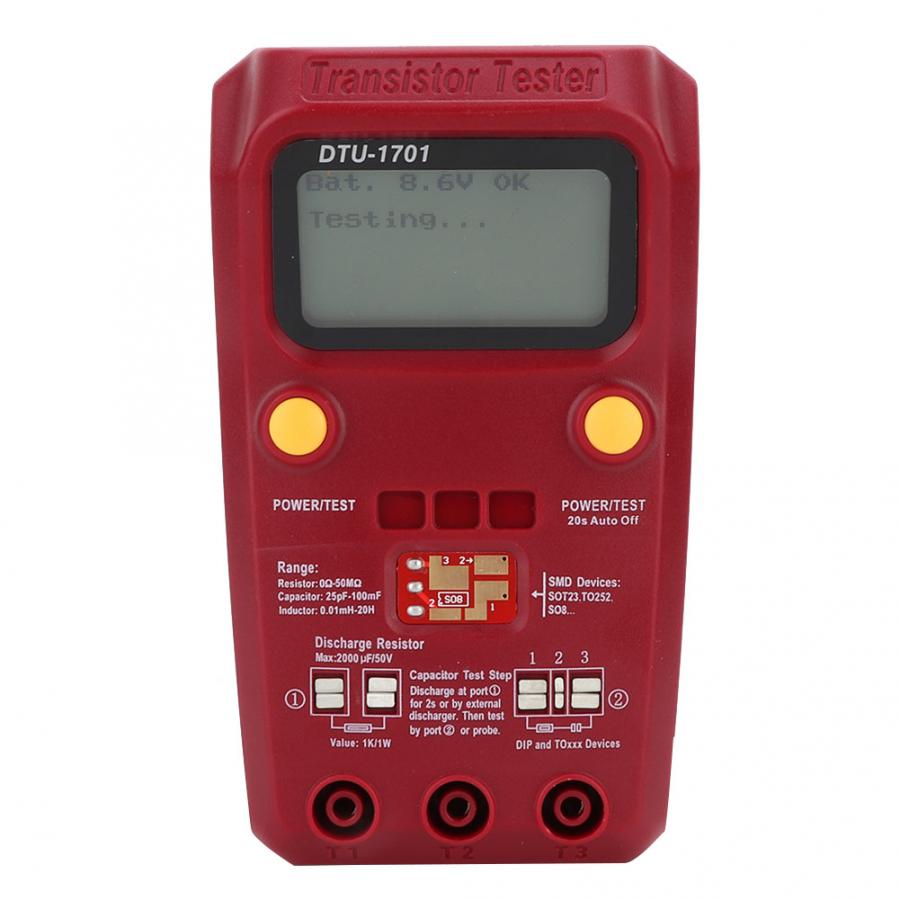 Multifunctional Diode Triode MOSFET Output HFE Testing Instrument Measurement Tool Resistance Meter tools