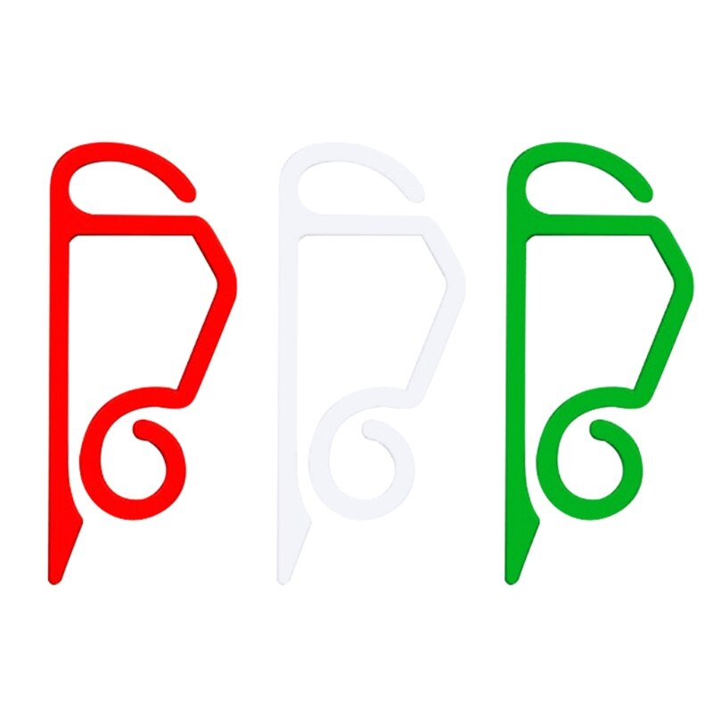 50Pcs Christmas Light Clips Outdoor Plastic Hanging Gutter Hook Weatherproof String Lamp Clamp Xmas Tree Hanger for