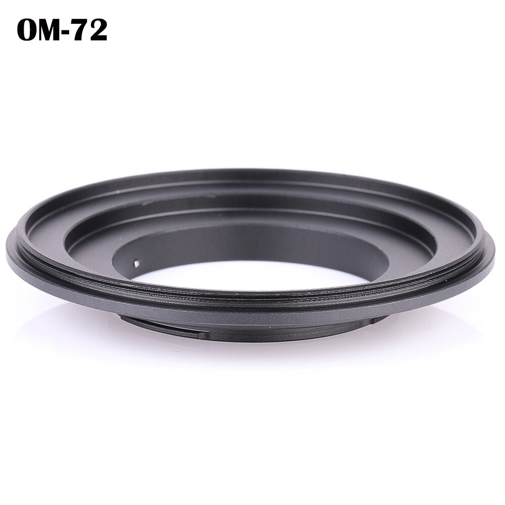 OM-72mm Macro Reverse Lens Adapter Ring Voor Olympus Dslr Om Mount