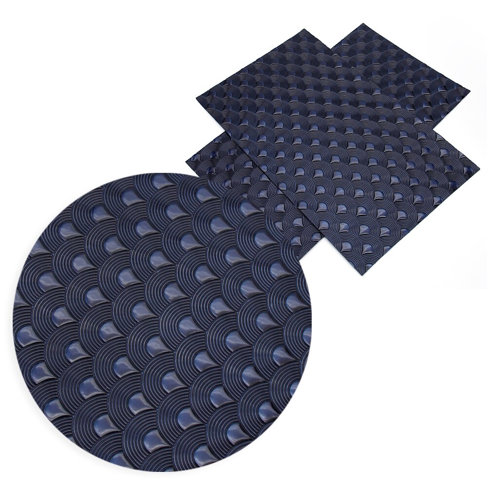 David accessories-tela de cuero sintético de imitación, 20x33cm, escamas de pescado, textura para golpes, costura DIY, lazo para el pelo, bolso, zapatos, 1Yc6149