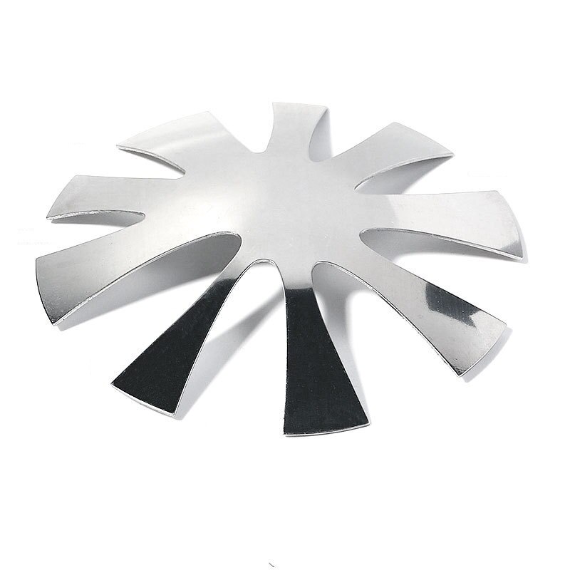 9 størrelser mandel form spiker maler trimmer akryl gel cut v linje fransk manikyr cutter verktøy metall spiker kant cutter