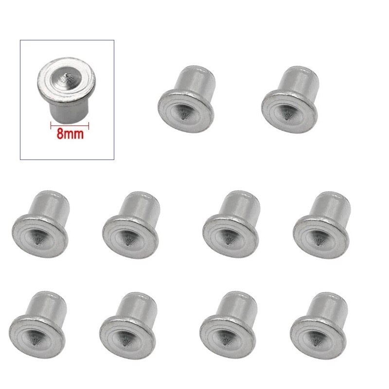 10Pcs Deuvel Centre Punt 6/8/10/12Mm Hout Hout Marker Gat Tenon Center Set houtbewerking Tool Deel