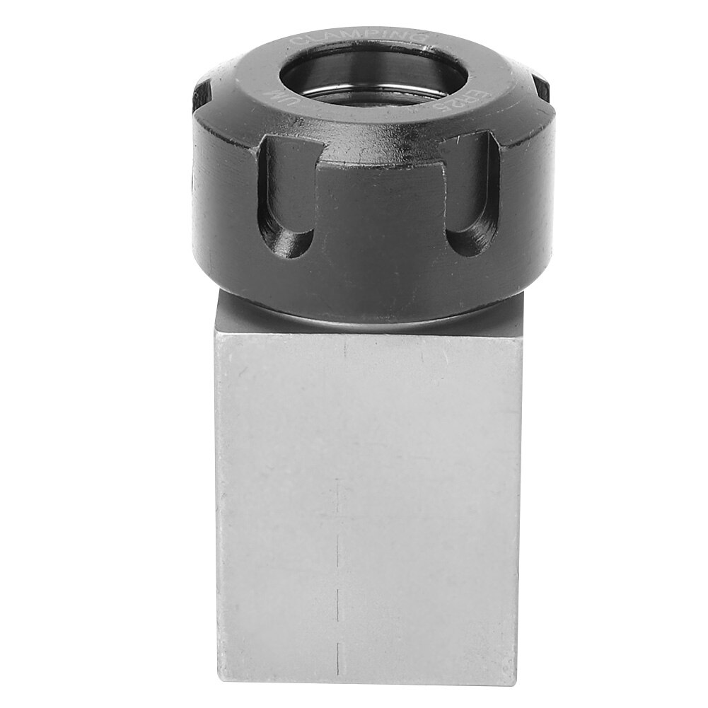 ER25 Collet Block Chuck Collet for Lathe Engraving Machine ER25 Hex Collet: Square handle