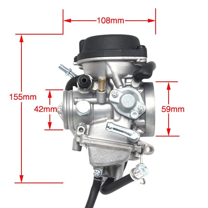Motorcycle 36Mm Pd36J Carburetor For Atv Kfx 400 Utv Ltz400