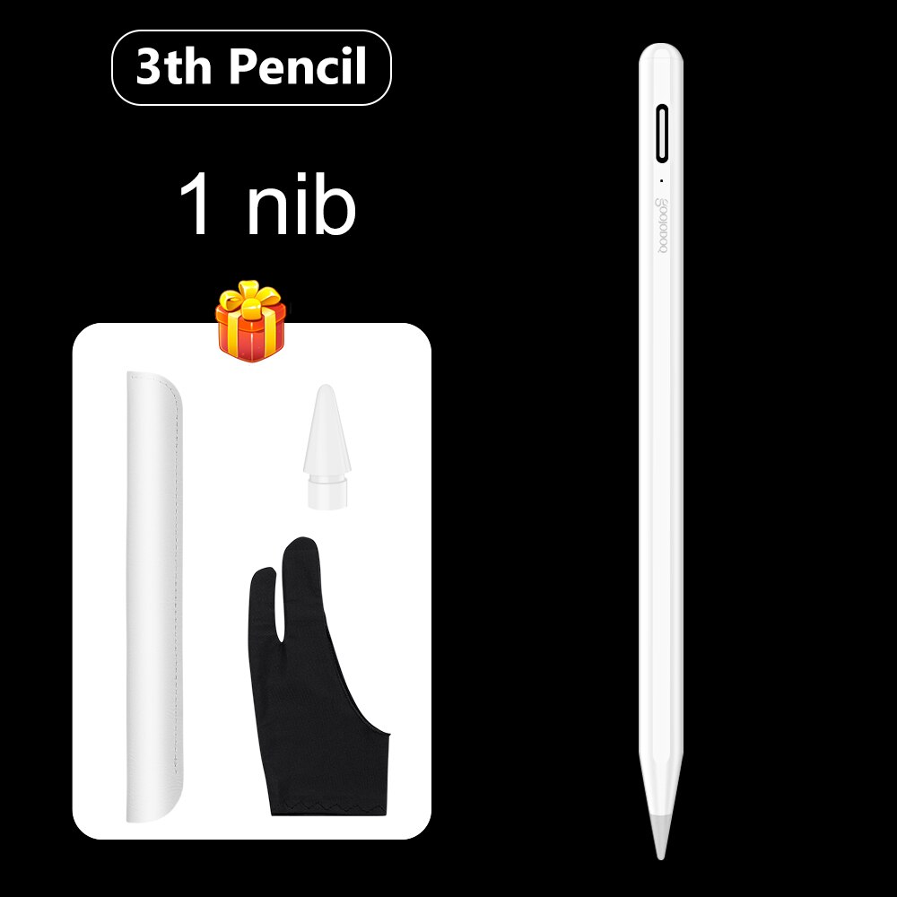 GOOJODOQ-lápiz óptico para tableta Surface, para Android, IOS, Xiaomi, Huawei y Samsung: with 1 tip