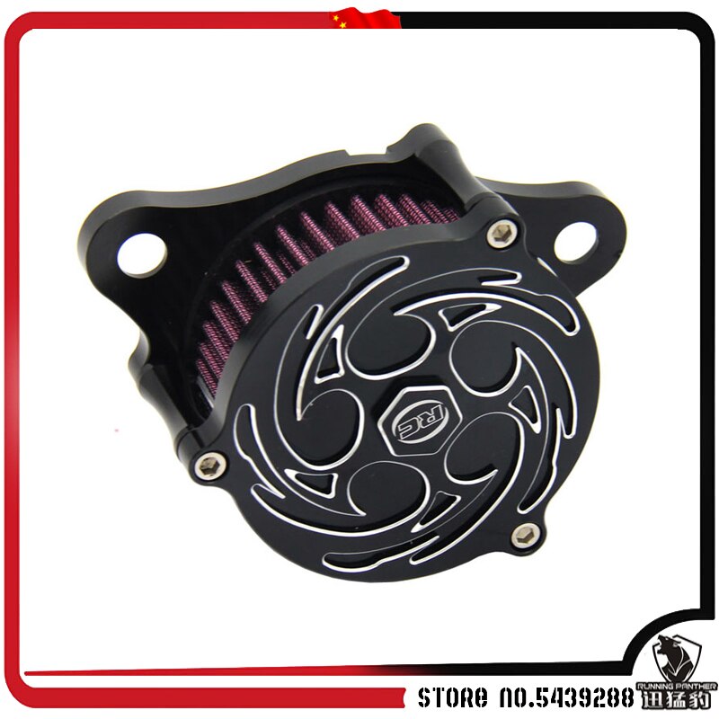 Luftfilter Ansaugfilter Aluminium Kit Für Harley Sportster XL883 XL1200 48 72