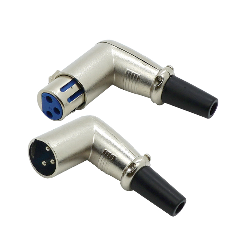 Audio Jack 3 Pin XLR Adapter Connector to 3.5 mm Male Female 6.35 mm To XLR Plug Audio Converter Microphone Adaptors