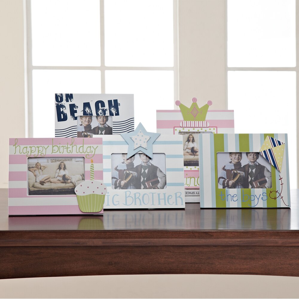 children photo frame kids room desktop decoreations wood picture frame