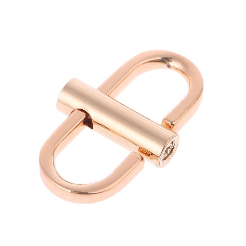 Tasche Handtasche Metall Schulter Kette anpassen Verkürzung Schnalle Tasche anpassen Schnalle LX9C: Gold