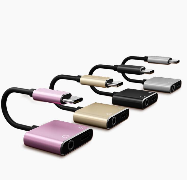 USB C naar Jack 3.5 Type C Kabel Adapter Voor Huawei P20 Pro Xiao mi mi 6 8 Note3 mi x USB Type C 3.5mm AUX Oortelefoon Converter