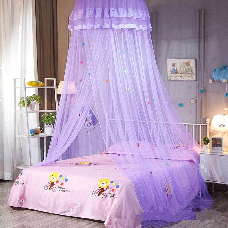 Suspendus enfants bébé literie dôme lit baldaquin coton moustiquaire couvre-lit rideau pour bébé enfants lecture jouant décor à la maison