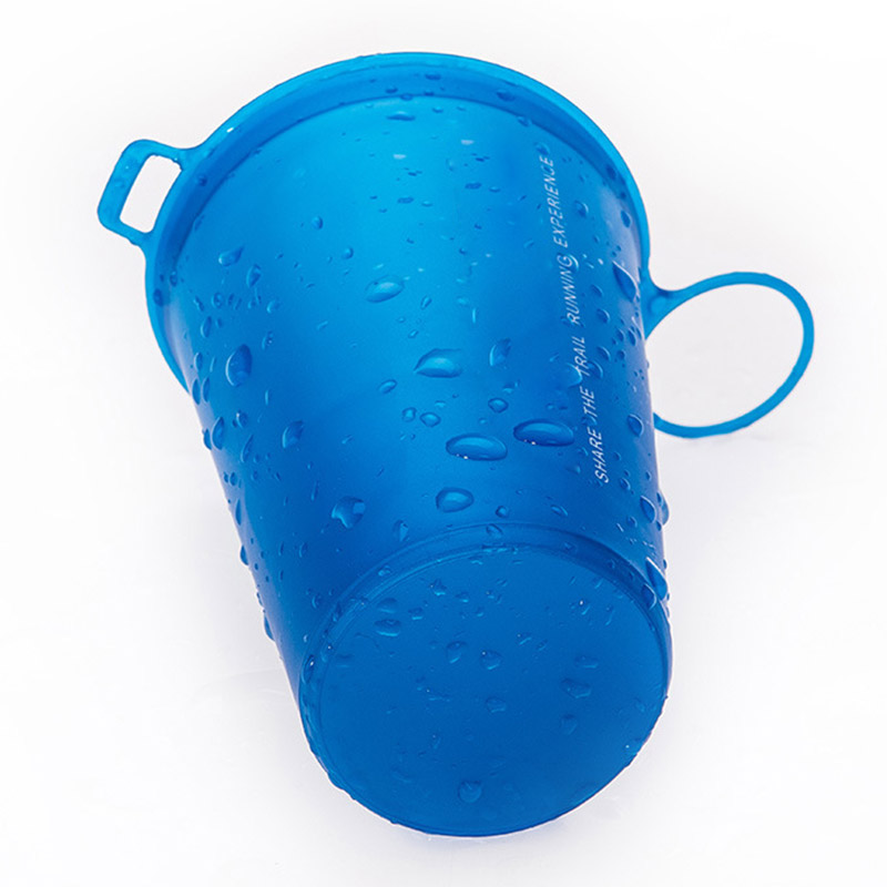 200ml Foldable Soft Cup Non Toxic Ultralight Outdoor Sports Running Cycling Water Bag Water Cup-30