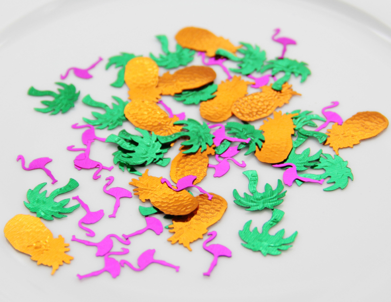 15g Plastic Glitter Flamingo Confetti Baby Shower Verjaardagsfeestje Ananas Coco Mooie Pailletten Bruiloft Festival Tafel Decoratie