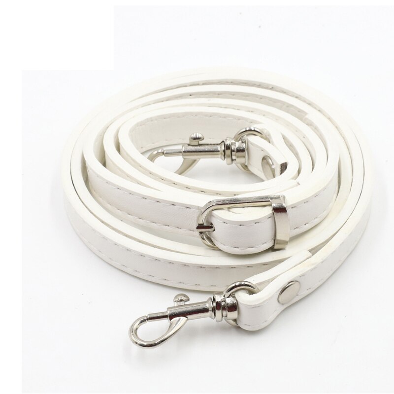 120 cm Leather Shoulder Bag Strap Accessories DIY Cross Body Adjustable Belt Bag Solid Bag Strap Replacement: 2
