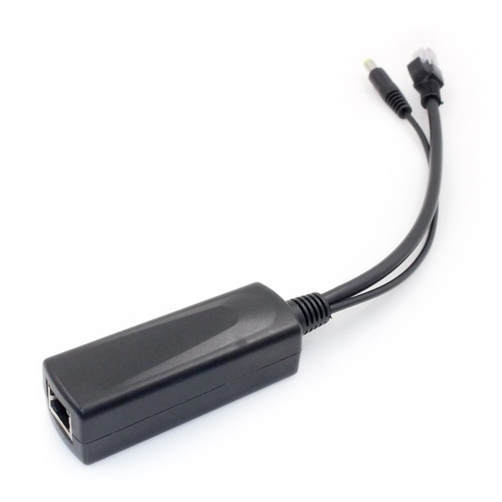 Techage POE Splitter Power Over Ethernet 10/100mbps IEEE802.3at/af 12V/1.2A 24W POE Splitter For POE IP Camera Splitter