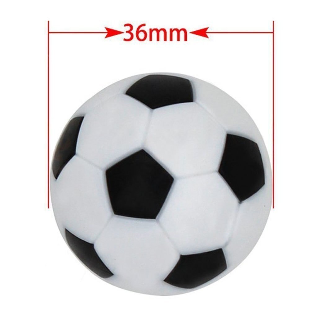 8 Pcs Foosball Table Football Round Indoor Games Plastic Soccer Ball Football Fussball Soccerball Sport 36mm